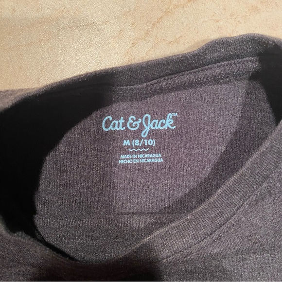 Cat & Jack Glow in the Dark Space Short Sleeve Graphic T-Shirt - Picture 7 of 8